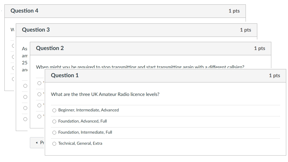 Foundation Online Mock Tests